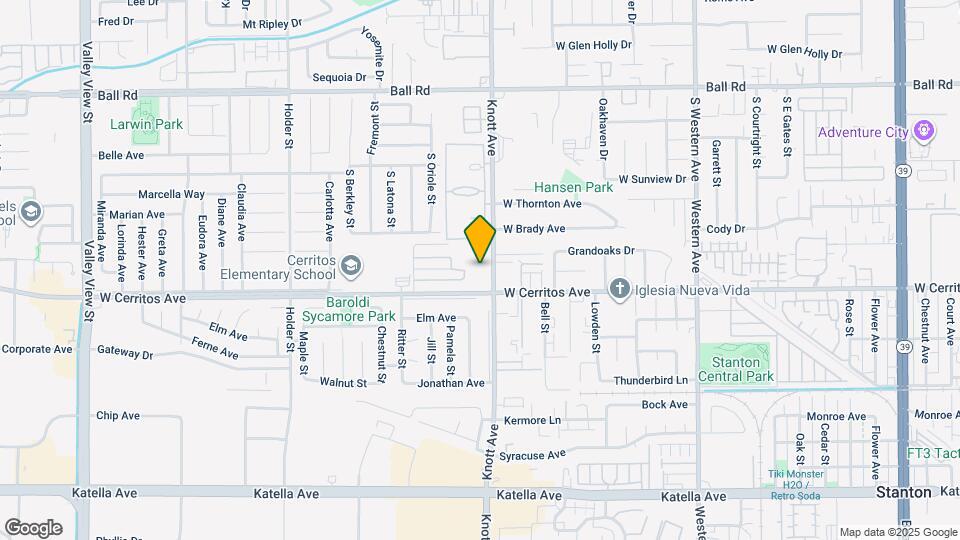 10441 Knott Ave Map and Location Details