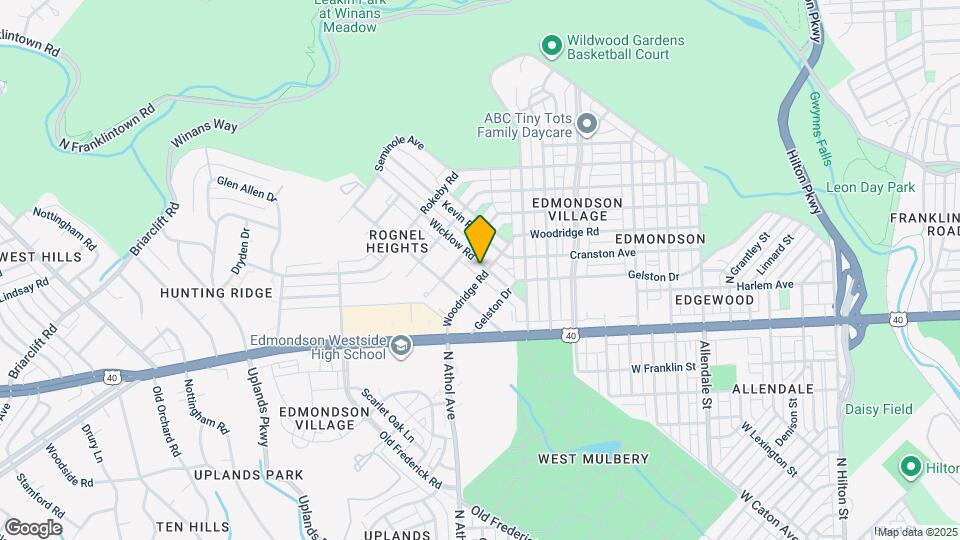 802 Wicklow Rd Map and Location Details