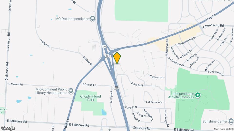 649 N Queen Ridge Ct Map and Location Details