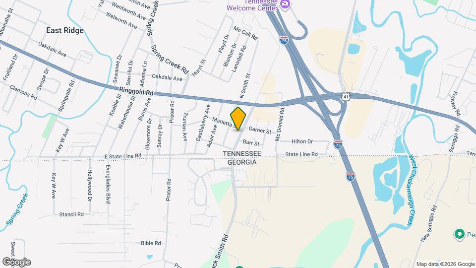 1605 S Mack Smith Rd Map and Location Details