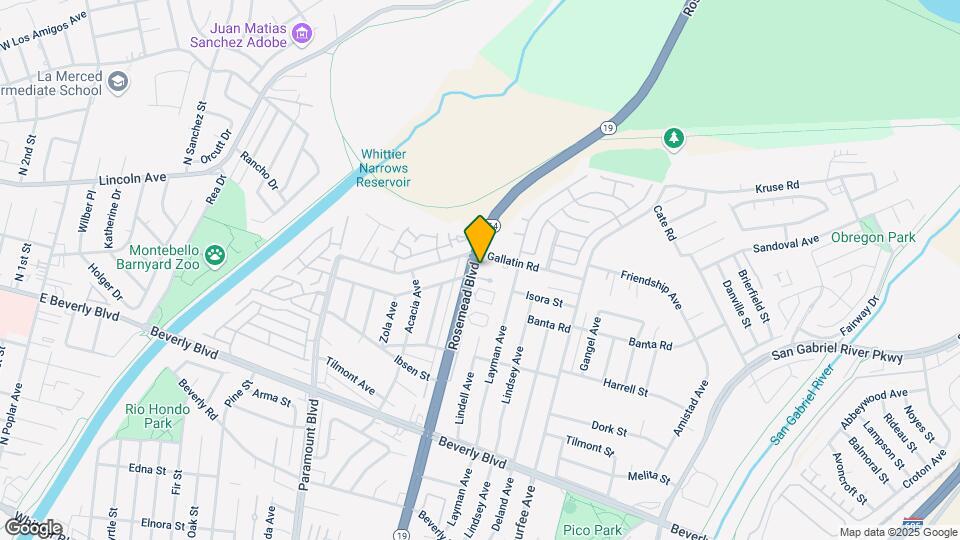 3916 Rosemead Blvd Map and Location Details