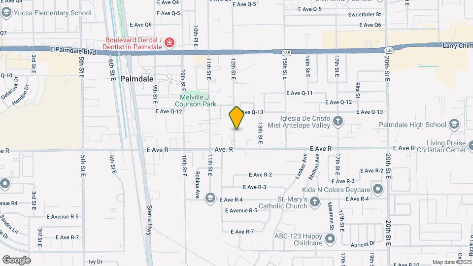 38044 12th St E Map and Location Details