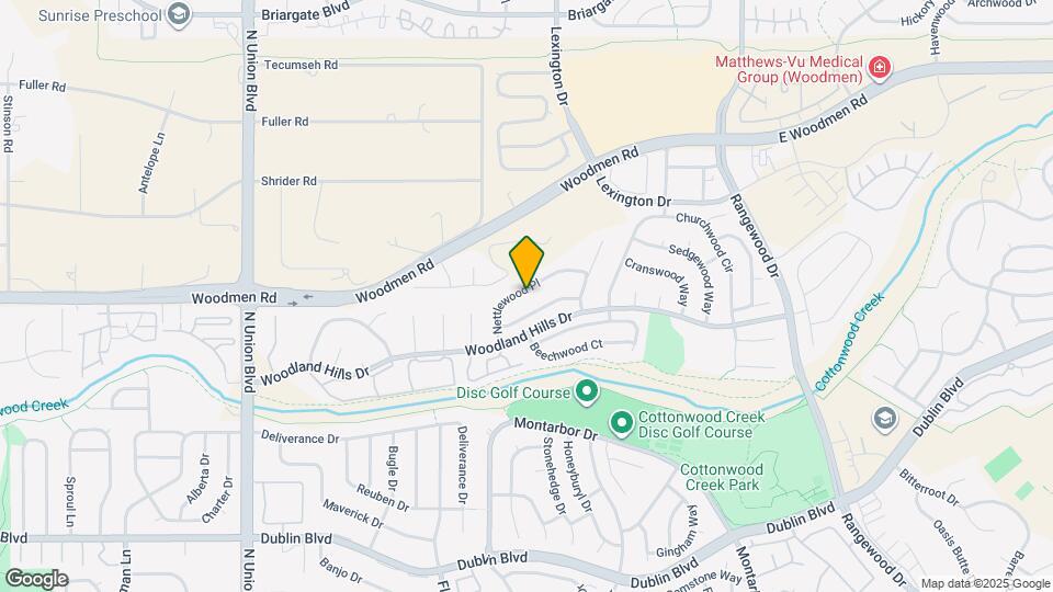 7045 Nettlewood Pl Map and Location Details