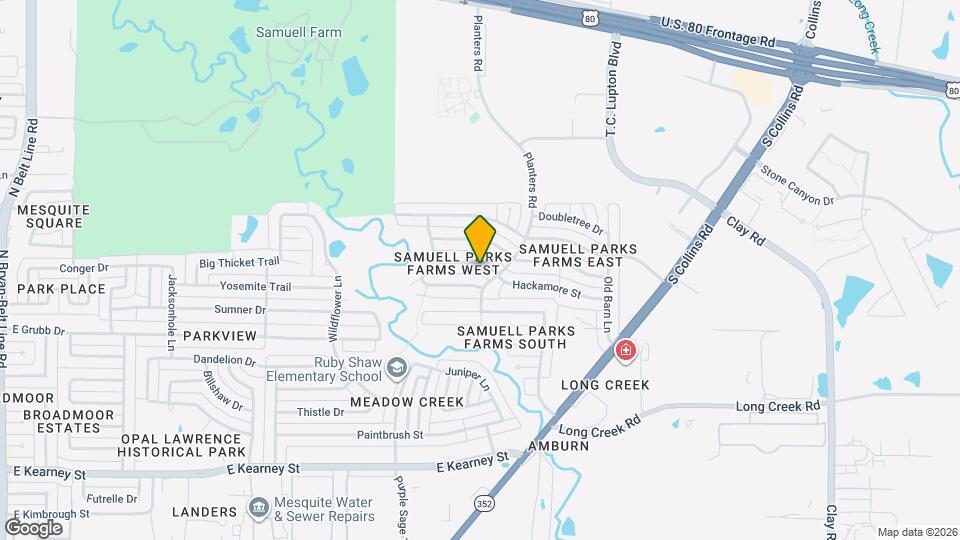 1412 Hackamore St Mapa y Detalles de la Ubicación