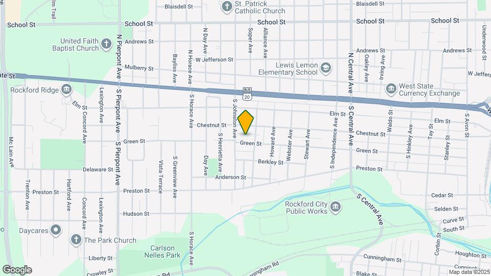 2315 Green St Map and Location Details