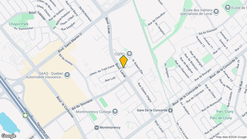 665 Laval Boul Map and Location Details