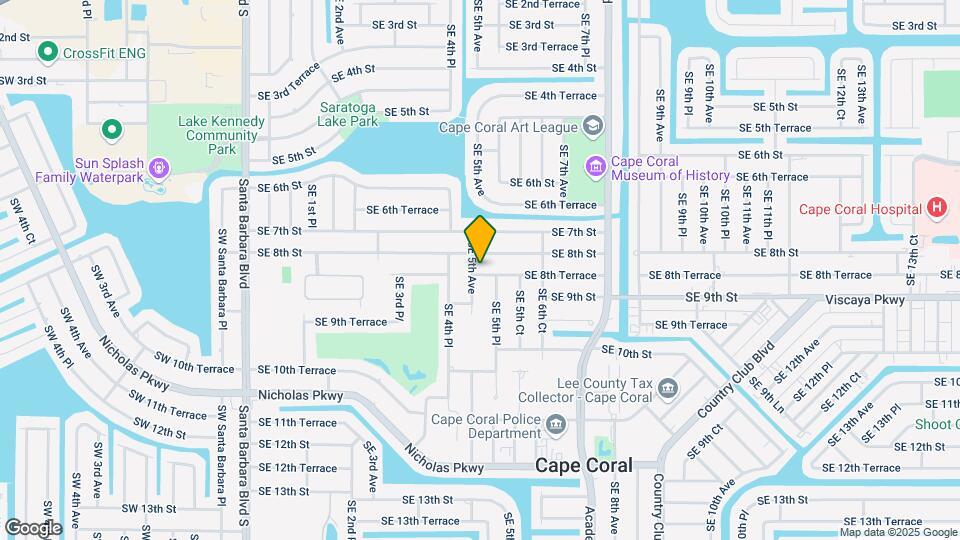 809 SE 5th Ave Mapa y Detalles de la Ubicación