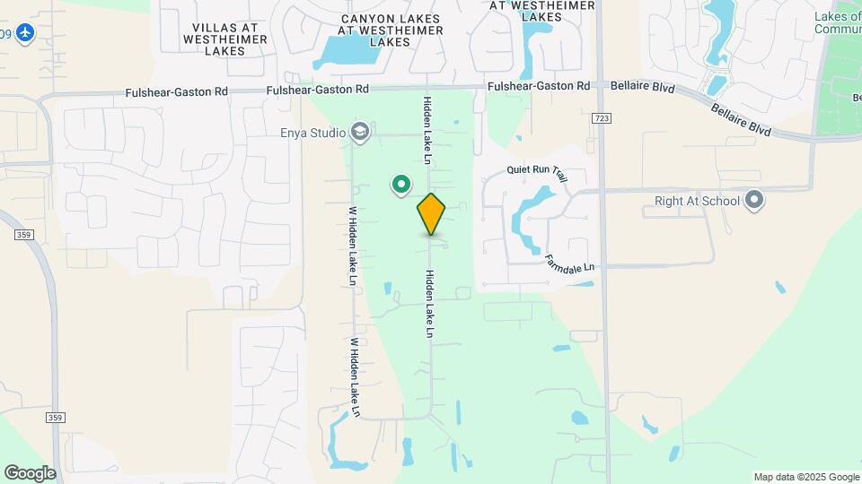 10510 Hidden Lake Ln Map and Location Details