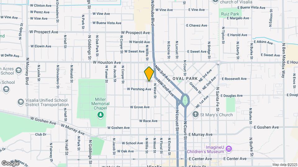 1016 N Willis St Map and Location Details