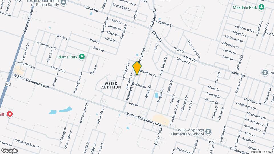 4207 Deek Dr Mapa y Detalles de la Ubicación