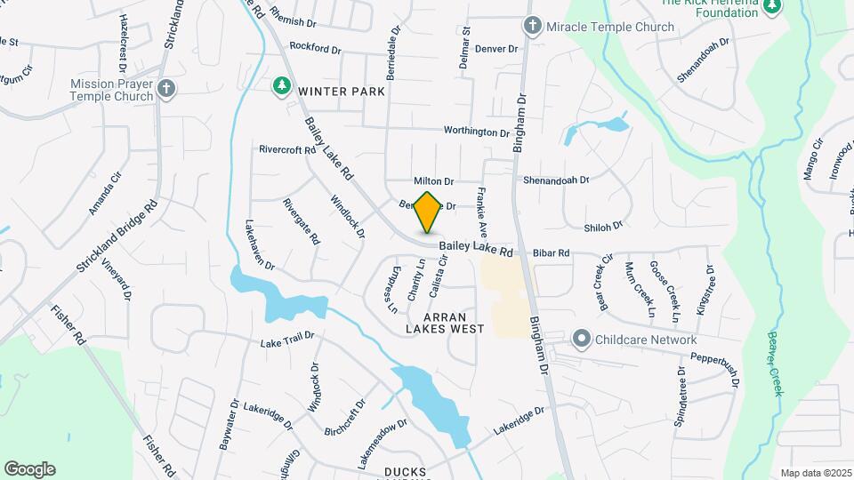 1612 Silver Ridge Ct Map and Location Details