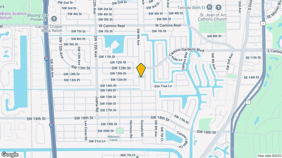 1366 SW 9th Ave Map and Location Details
