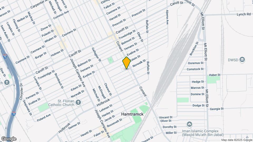 3446 Norwalk St Map and Location Details