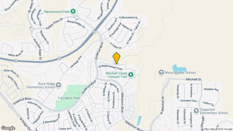 5552 Canyon View Dr Map and Location Details