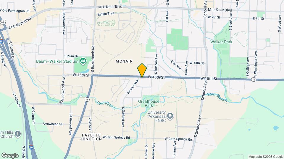 927 W 15th St Map and Location Details