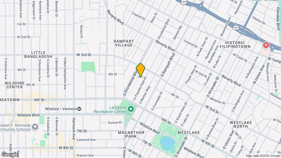 349 La Fayette Parkk Pl Map and Location Details