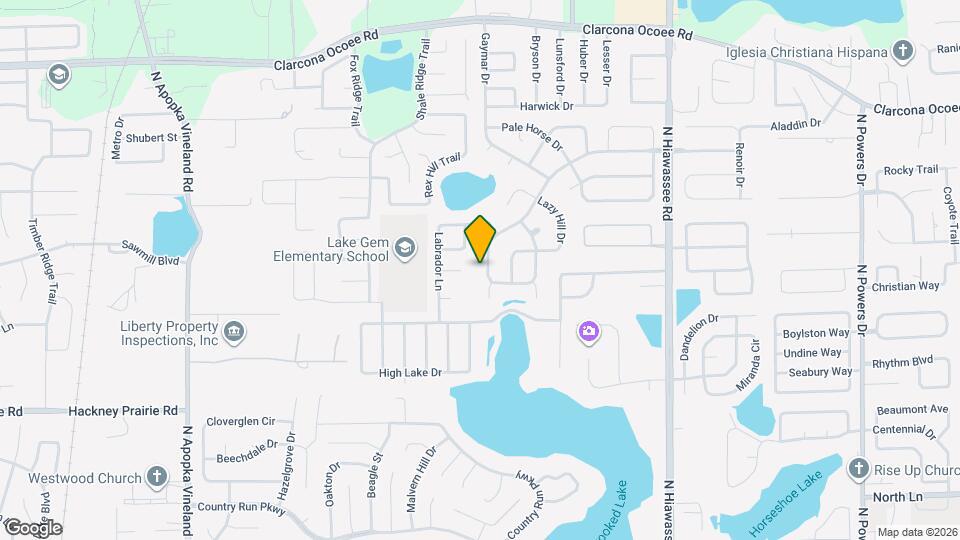 7341 Crooked Lake Cir Mapa y Detalles de la Ubicación