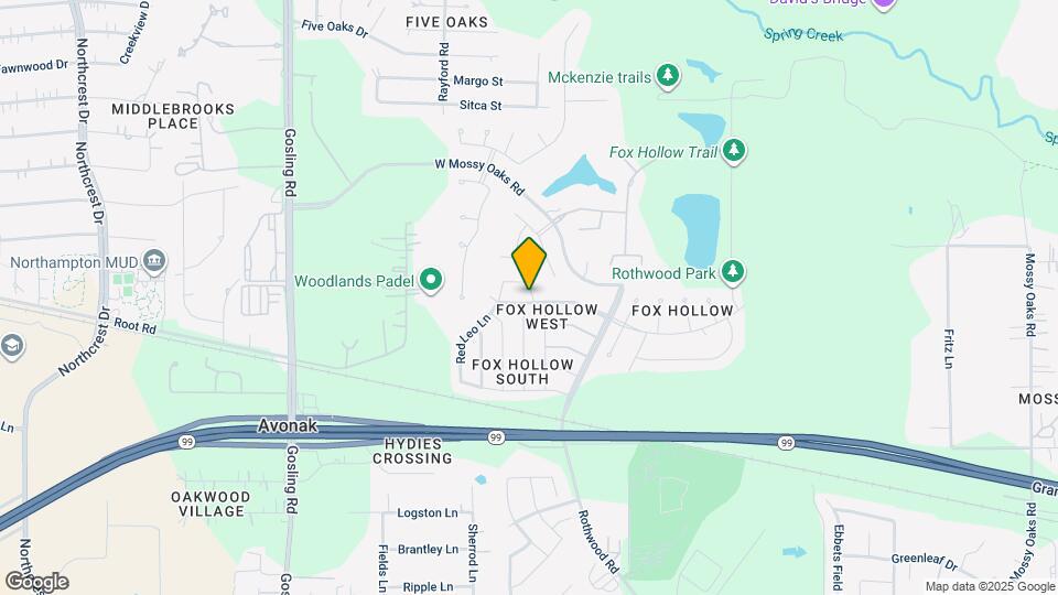 5102 Fox Hollow Blvd Map and Location Details