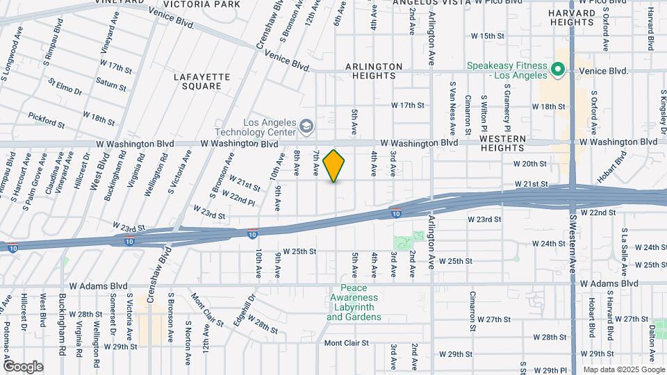 2111 6th Ave Mapa y Detalles de la Ubicación
