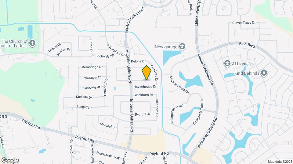 2118 Creston Dr Map and Location Details