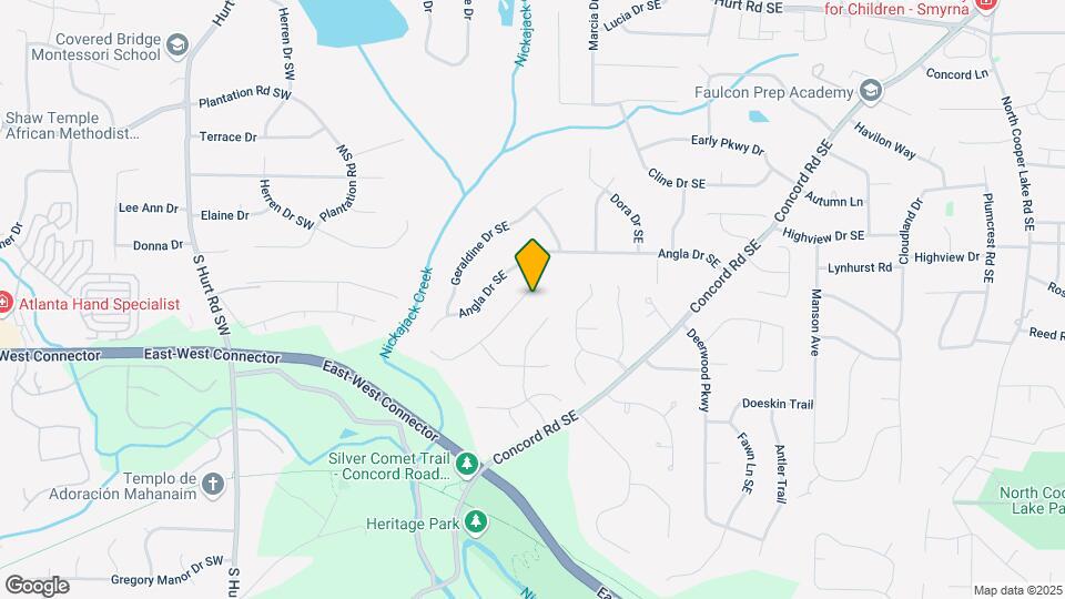 2554 Haddenham Ln Map and Location Details