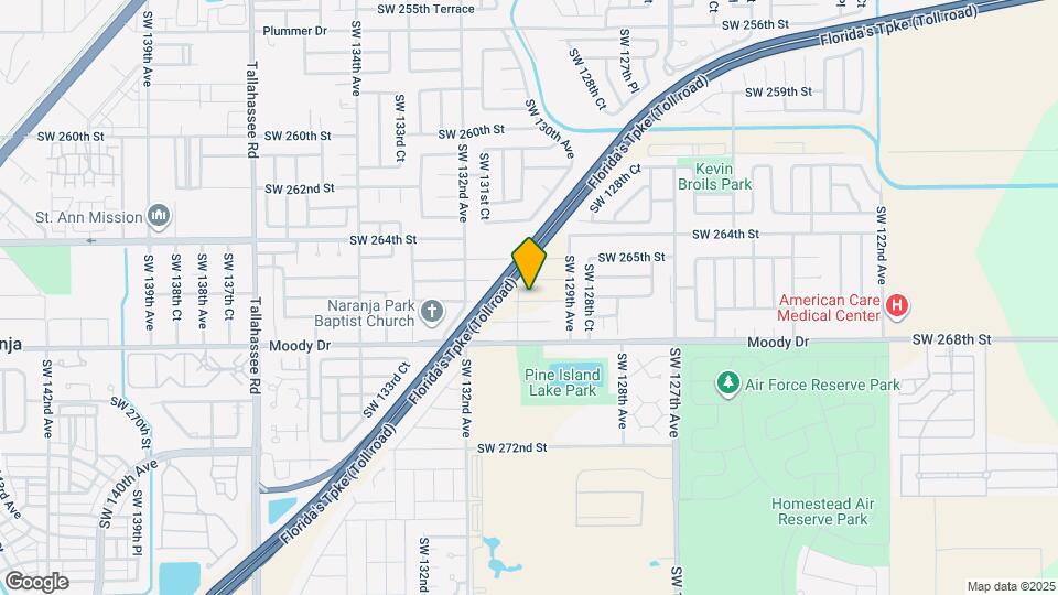 12973 SW 266th Terrace Map and Location Details