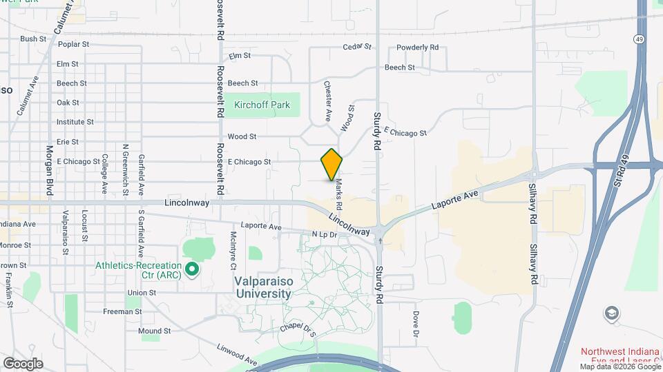 1710 Firestone Ln Map and Location Details