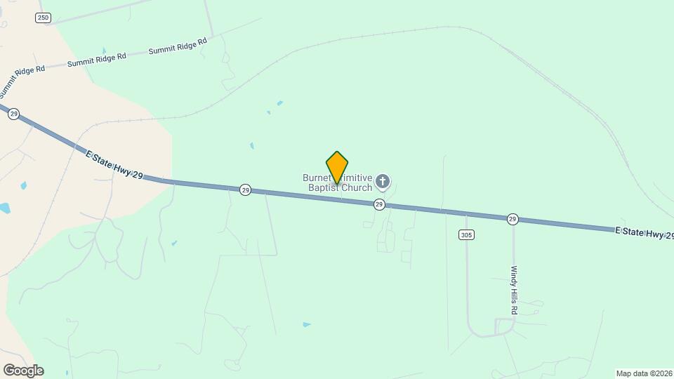 2736 E State Hwy 29 Map and Location Details
