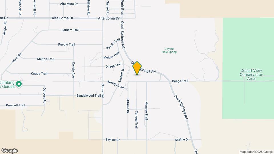 7662 Quail Springs Rd Map and Location Details