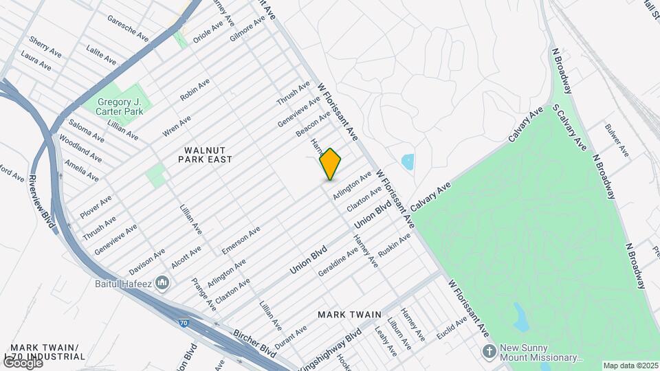 5410 Emerson Ave Map and Location Details