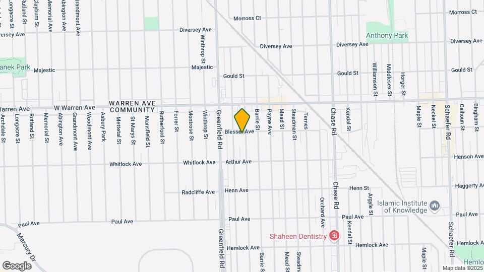 6947 Coleman St Mapa y Detalles de la Ubicación
