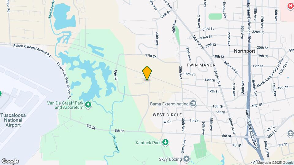 3506 13th St Map and Location Details