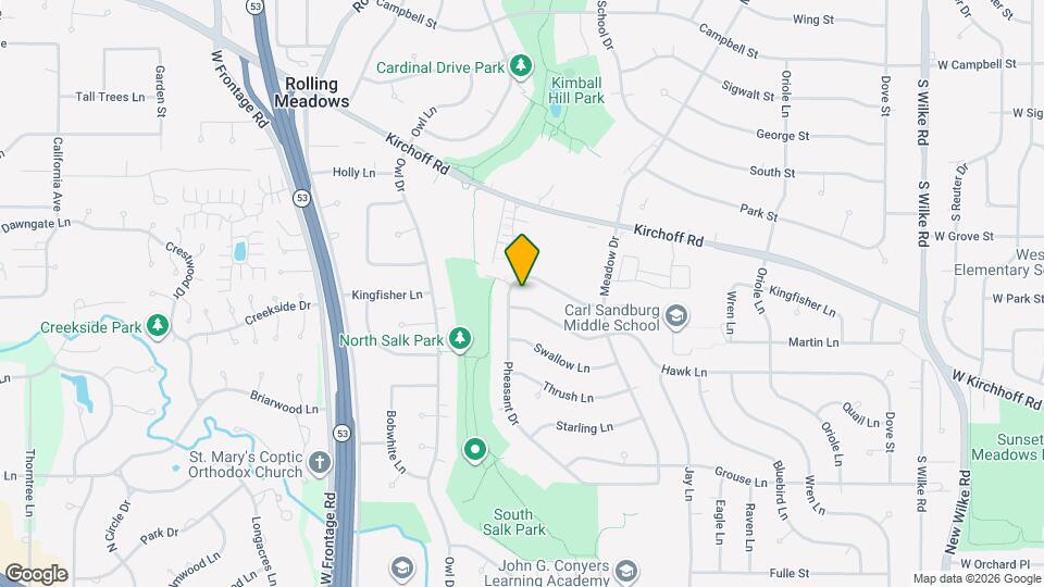 3202 Pheasant Dr Map and Location Details