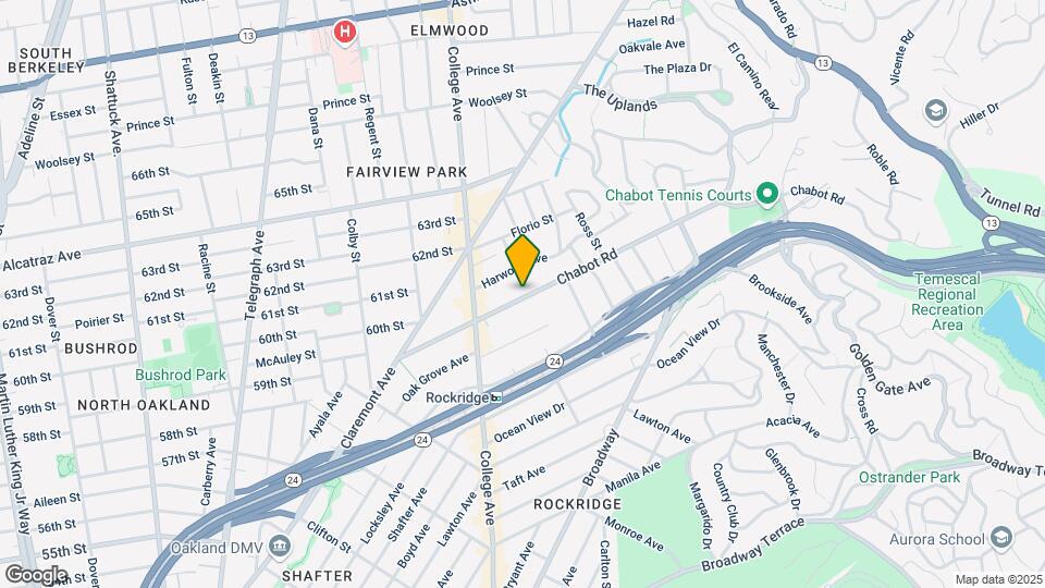 6135 Chabot Rd Mapa y Detalles de la Ubicación