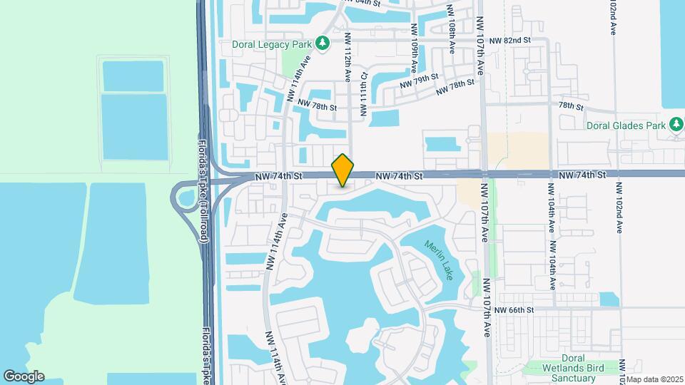 11201 NW 73rd St Mapa y Detalles de la Ubicación
