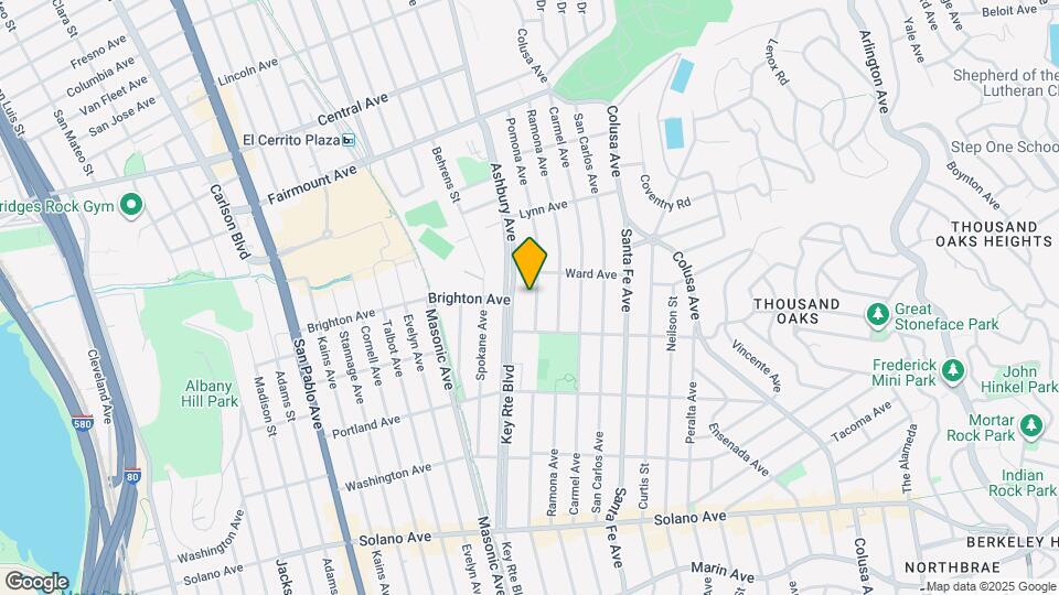 510 Pomona Ave Map and Location Details