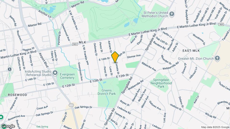 1312 Cometa St Map and Location Details