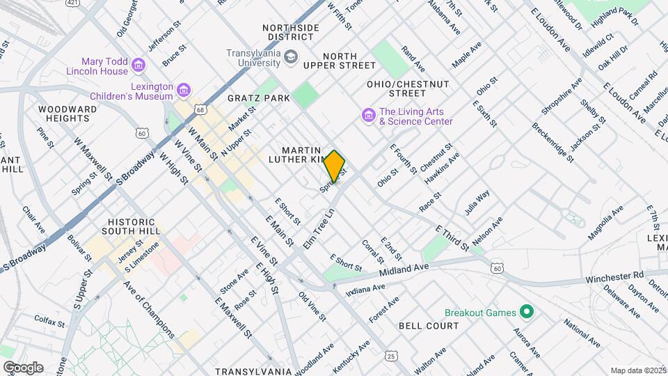 258 E Second St Mapa y Detalles de la Ubicación