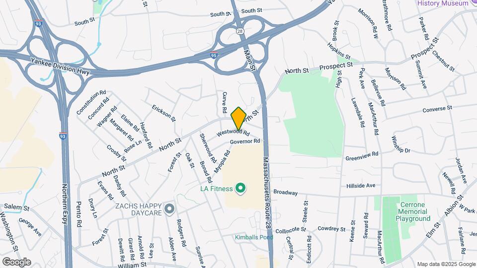 52 Westwood Rd Map and Location Details