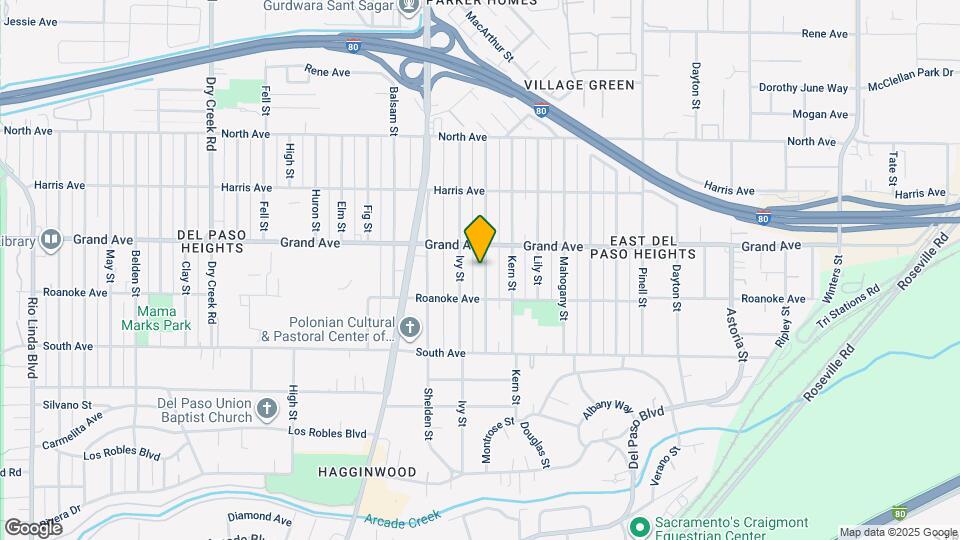 3723 Jasmine St Map and Location Details