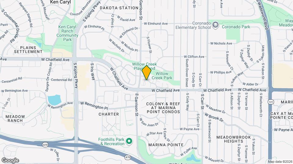 9106 W Phillips Dr Map and Location Details