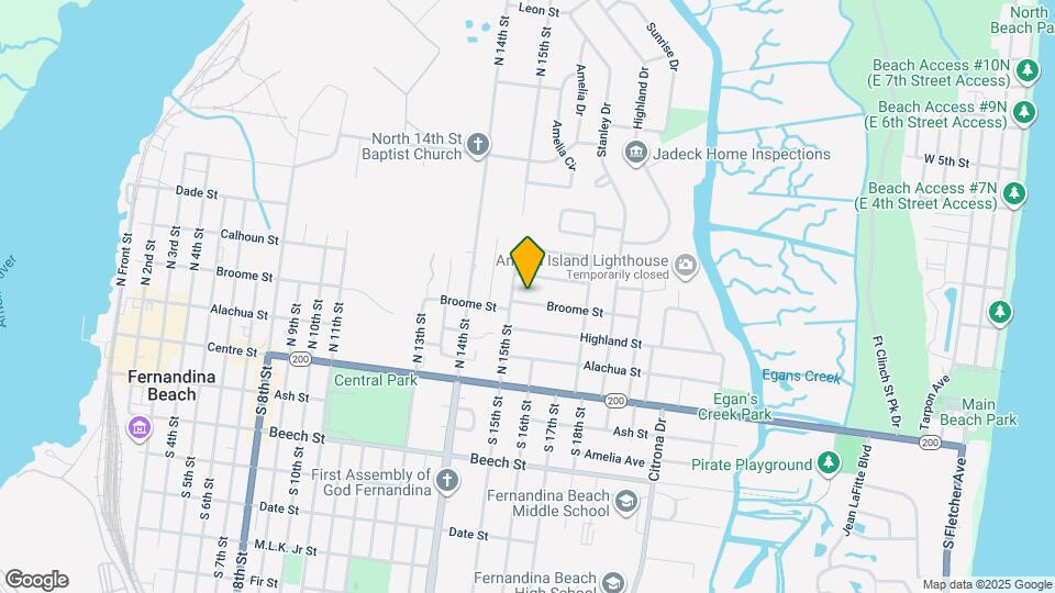 1503 Broome St Map and Location Details