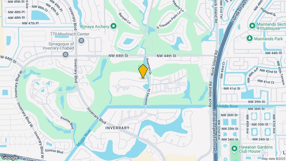 6001 N Falls Cir Dr Map and Location Details