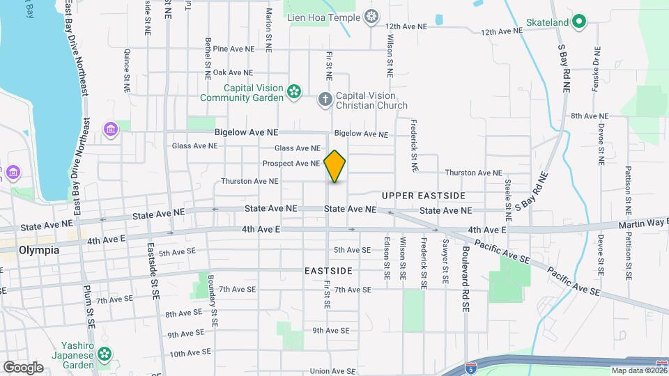 302 Fir St NE Map and Location Details