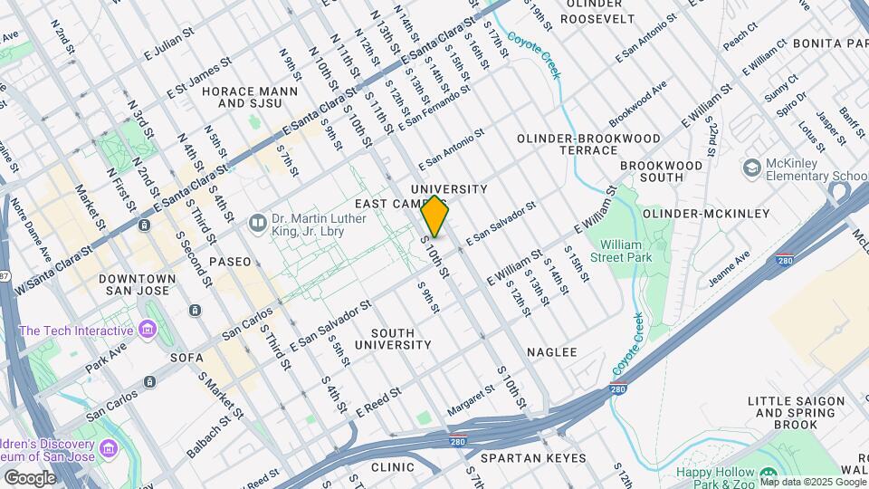 366 S 10th St Mapa y Detalles de la Ubicación