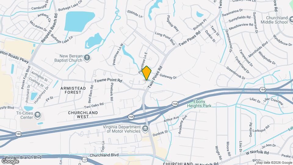 3674A Towne Point Rd Map and Location Details