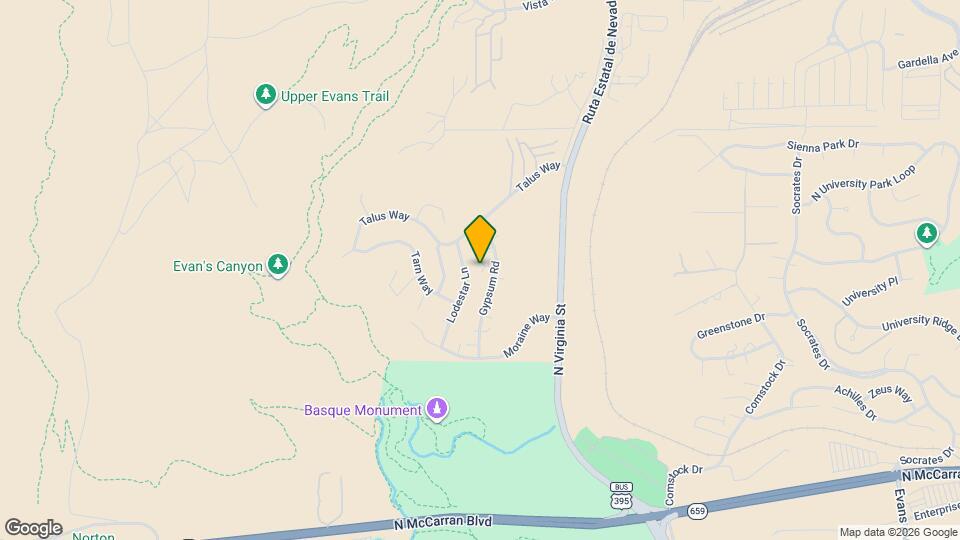 3545 Gypsum Rd Map and Location Details