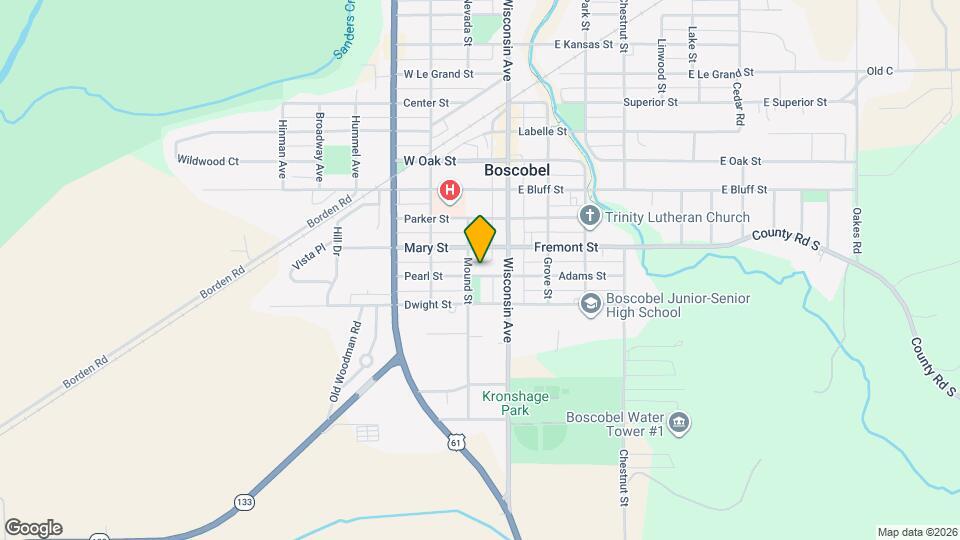 107 Pearl St Map and Location Details