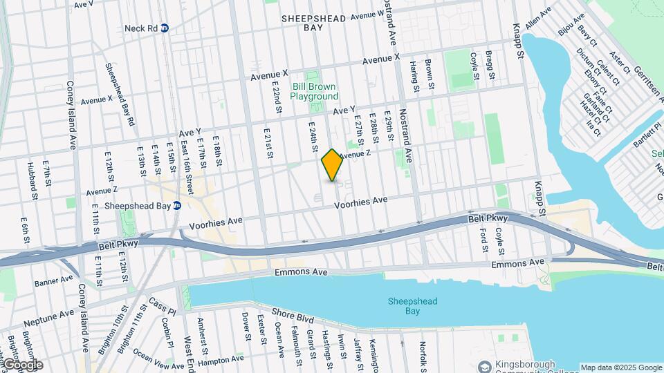 4670 Bedford Ave Mapa y Detalles de la Ubicación