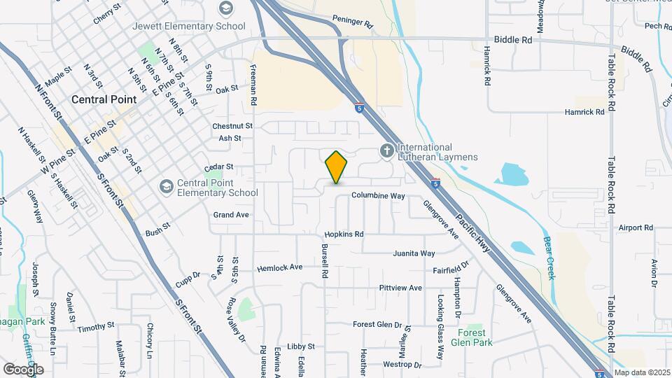 743 Columbine Way Map and Location Details